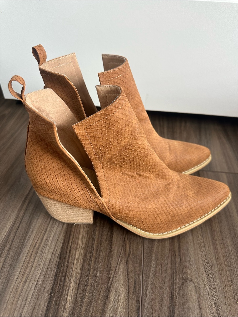 Brown Ankle Booties